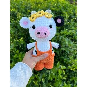 Crochet amigurumi cow